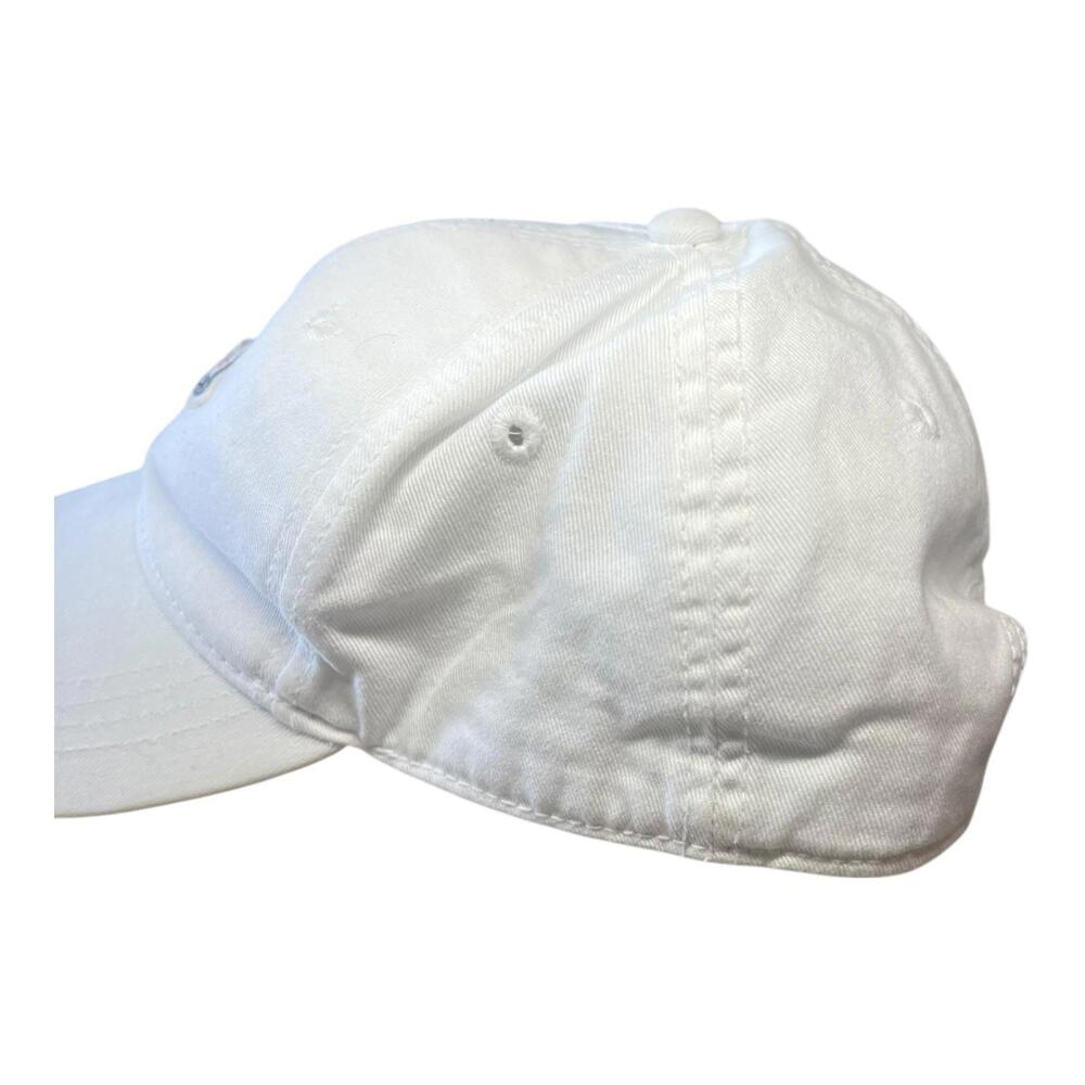 MONCLER cap BASEBALL Baseball hat with logo patch white cotton mens - Picture 2 of 8